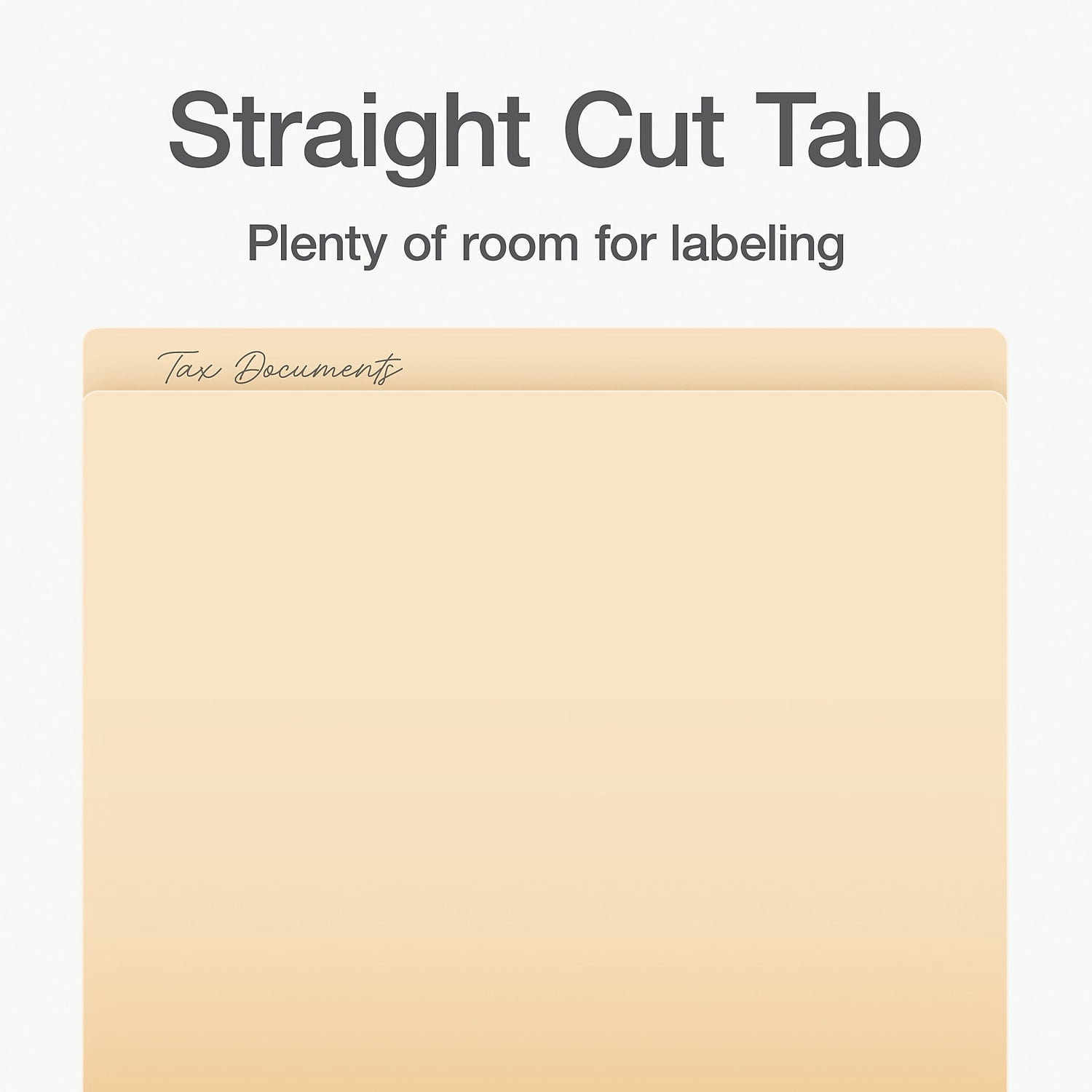 Pendaflex Pocket Folders Straight Cut Top Tab Letter Manila 50/Box 16651