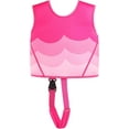 thumbnail image 4 of Toddler Swim Vest Adjustable Safety Strap Swim Jacket for Kids Infant Swim Trainer Vest with Removable Foam, 4 of 8