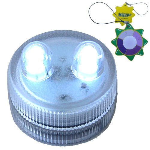 40 SUPERBRIGHT Premium Dual LED Submersible Floral Party Wedding Tea Light