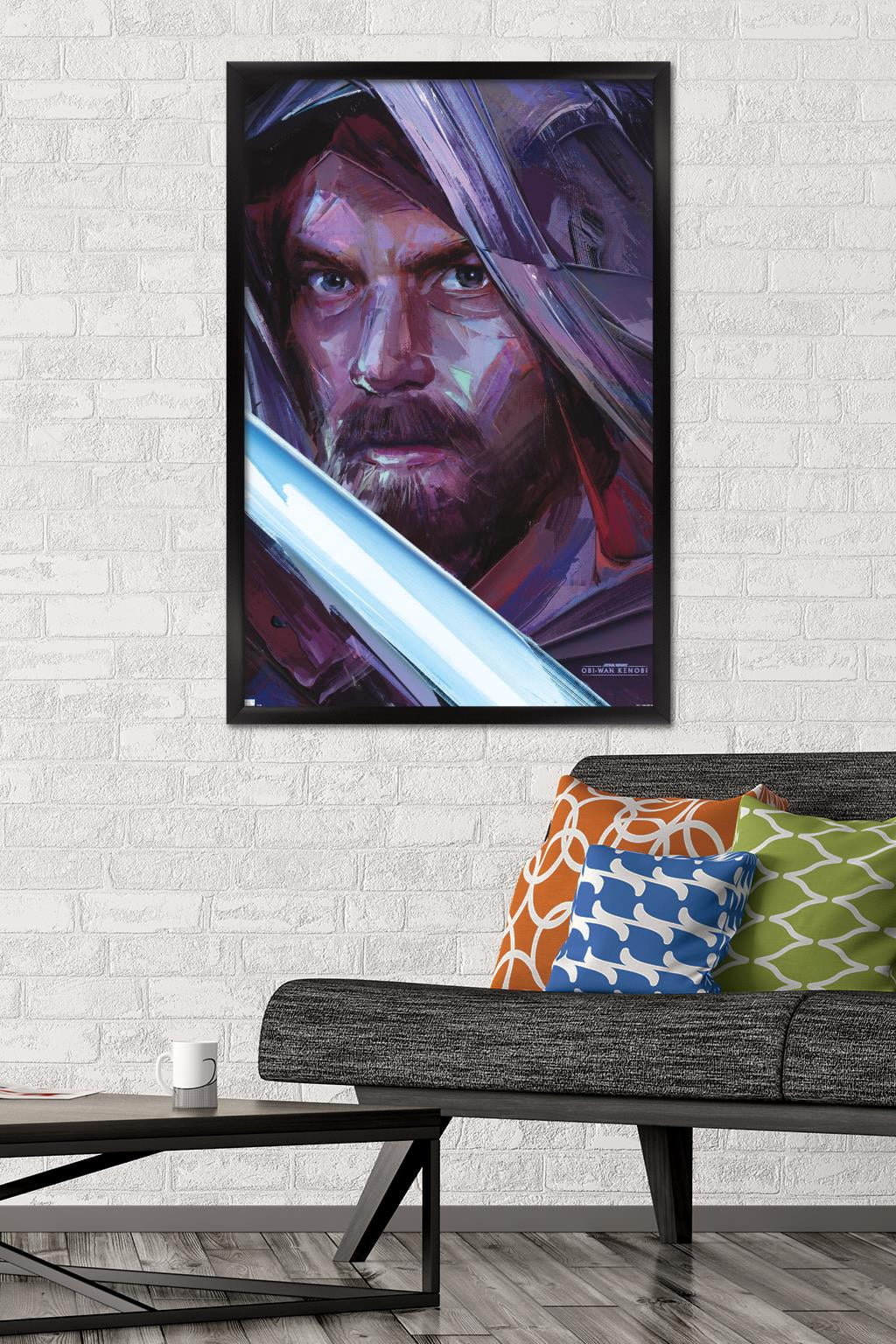 Star Wars: Obi-Wan Kenobi - Obi-Wan Portrait Wall Poster, 22.375" x 34" Framed