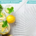 thumbnail image 6 of 200 Pcs Acrylic Candy Sticks Lollipops Decor Chocolate DIY Stick Acrylic Lollipop Bars Lollipop Acrylic Stick, 6 of 6