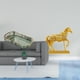 thumbnail image 2 of Elegante bandeja de resina con forma de caballo para guardar frutas, cosméticos y otros artículos de desayuno. Escultura decorativa de animal para el, 2 of 8