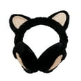 thumbnail image 2 of Cat Ear Earmuff Girls Plush Warm Ear Muff Soft Furry Outdoor Winter Ear Warmer Anti-Cold Ear Protector Earflap, 2 of 7