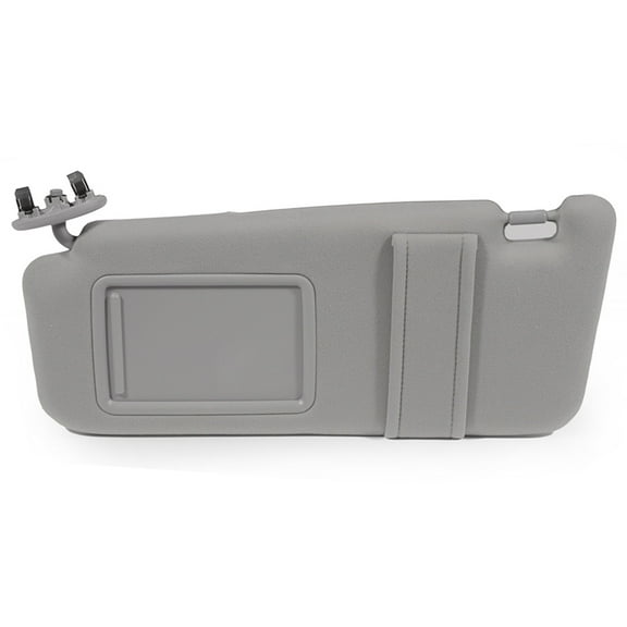 ECCPP Gray Sun Visor Left Side 4-Door Without Sunroof & Vanity Light Fabric
