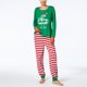 thumbnail image 1 of Pantalones De Camisa De Otoño Conjunto de pijama familiar de 2 piezas con cuello redondo y estampado de dibujos animados estilo navideño traje diario Kuymtek Mamá Verde M para Mujer, 1 of 6