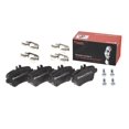 thumbnail image 3 of Brembo Brake Pad P50140 FMSI Number D1646-8874; Low-Metallic; Set Of 4; With Hardware/Brake Caliper Screws, 3 of 4