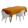 thumbnail image 1 of Vargottam Indoor/Outdoor Tablecloth 58 x 82" Inch Rectangular Tablecloth Waterproof Patio Table Cloths, Spring/Summer Table Covers for Backyard Circular Table/BBQs/Picnic - Mustard Yellow, 1 of 6