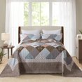 thumbnail image 1 of Juego de cama HoneiLife California King de 305 x 305 cm, edredón de 3 unidades, 1 of 9
