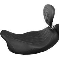 Mustang 79802 Wide Tripper Solo Seat with Backrest