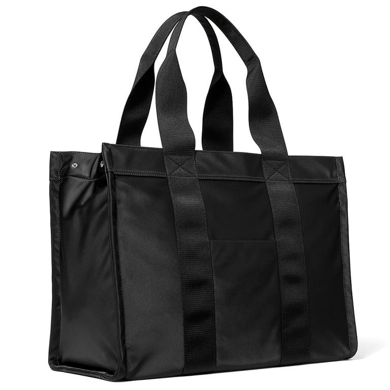 Michael Kors Lautner Nylon Large Foldable Tote Bag (Black