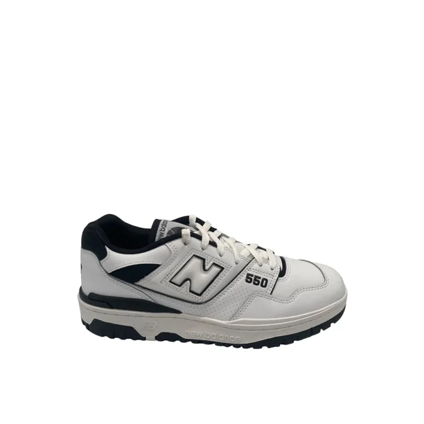 New Balance 550 Mens Sneakers White Black Leather Athletic Shoes Sz 9.5 BB55OHA1