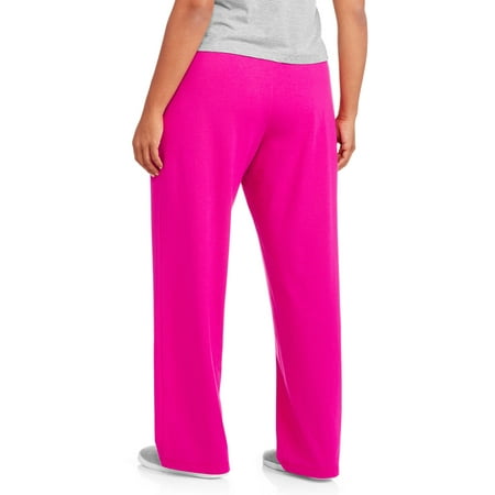 Danskin Now - Danskin Now Women's Plus-Size Essential Knit Pants with Drawstring, Petite