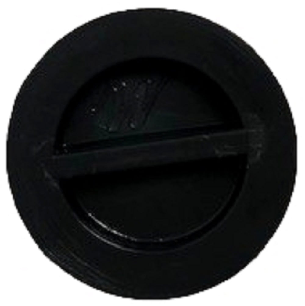 WATERWAY PLASTICS 7156709DKG Flush Plug 1 1/2 Inch Mpt Dark Gray