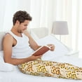 thumbnail image 5 of Honiee Hand Drawn Snake for men - a sleek fusion of Straight Pajama Pants, versatile Lounge Pants, and cozy Sleepwear, all rolled into one-Medium, 5 of 6