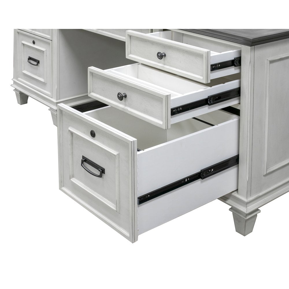 Martin Furniture Hartford Executive Desk - Thumbnail 5