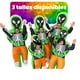thumbnail image 1 of Disfraz inflable de alien huesos Halloween Bk Disfraces  marcianos ufo talla Grande, 1 of 8