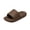 Brown, variant on Willtoo Shower Slippers for Men Quick Dry Non-Slip Bathroom Shower Sandals with Drain Holes Open Toe Thick Lightweight Shoes