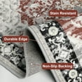 thumbnail image 6 of 2x3 Rug for Entryway, Indoor Front Door Mats Entrance, Small Rugs Washable for Kitchen Bedroom Non Slip, Red, 6 of 6
