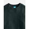 thumbnail image 2 of Wonder Nation Boys Crewneck Sweater with Long Sleeves, Sizes 4-18 & Husky, 2 of 3
