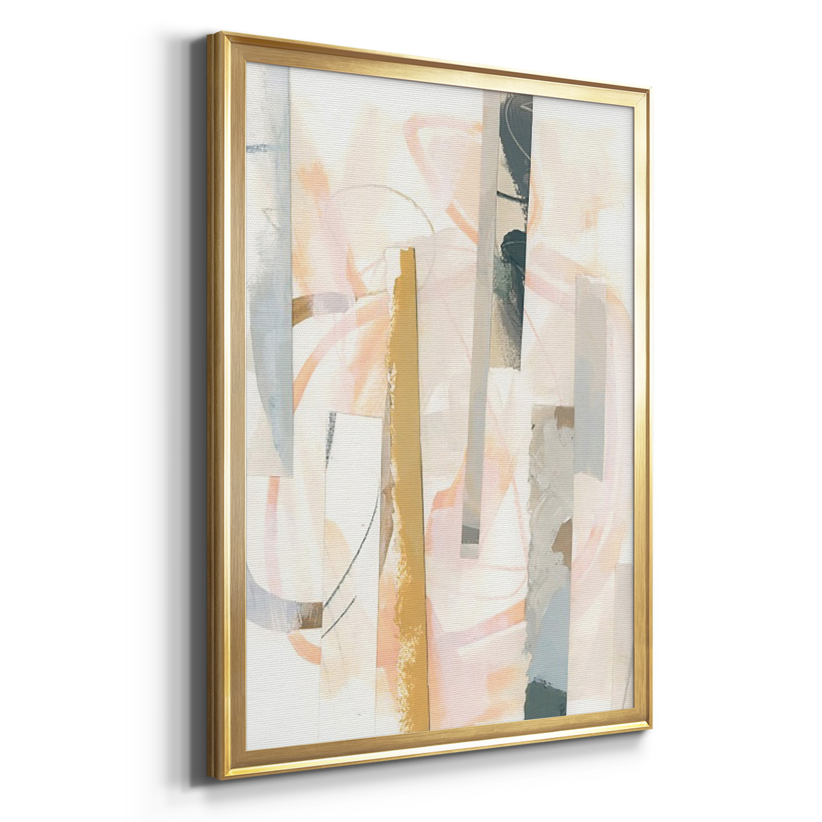 Melon Litmus I Premium Framed Print, in Gold, Black, or Silver - Ready to Hang