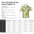 thumbnail image 5 of Disketp Hawaiian Shirts For Men,Gnome And Pineapple Print Mens Casual Short Sleeve Button Down Shirts Beach Shirt, 5 of 7