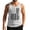 Silver, variant on Casual Men's Tank Top with American Flag Graphic and Sleeveless Cut Featuring Breathable Fabric for Summer Heat Gym Sessions Fishing Trips Beige L