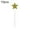 Golden, variant on UDIYO 10Pcs Five-pointed Star Shaped Glitter Cake Topper Party Dessert Cupcake Decor