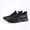 BLACK, variant on YUDAI Men's Slip-On Walking Shoes – Non-Slip, Breathable Mesh Sneakers for Gym, Workout & Everyday Wear