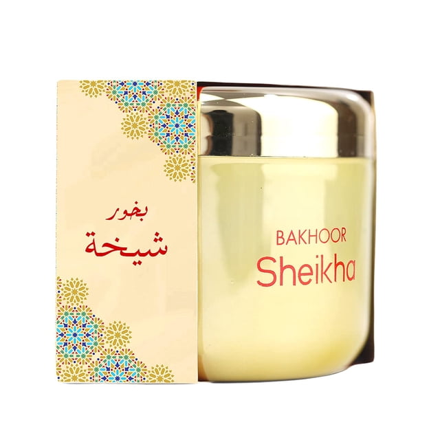 Incienso Hamidi Bakhoor Sheikha, 70 g, para el hogar, con aroma a leña