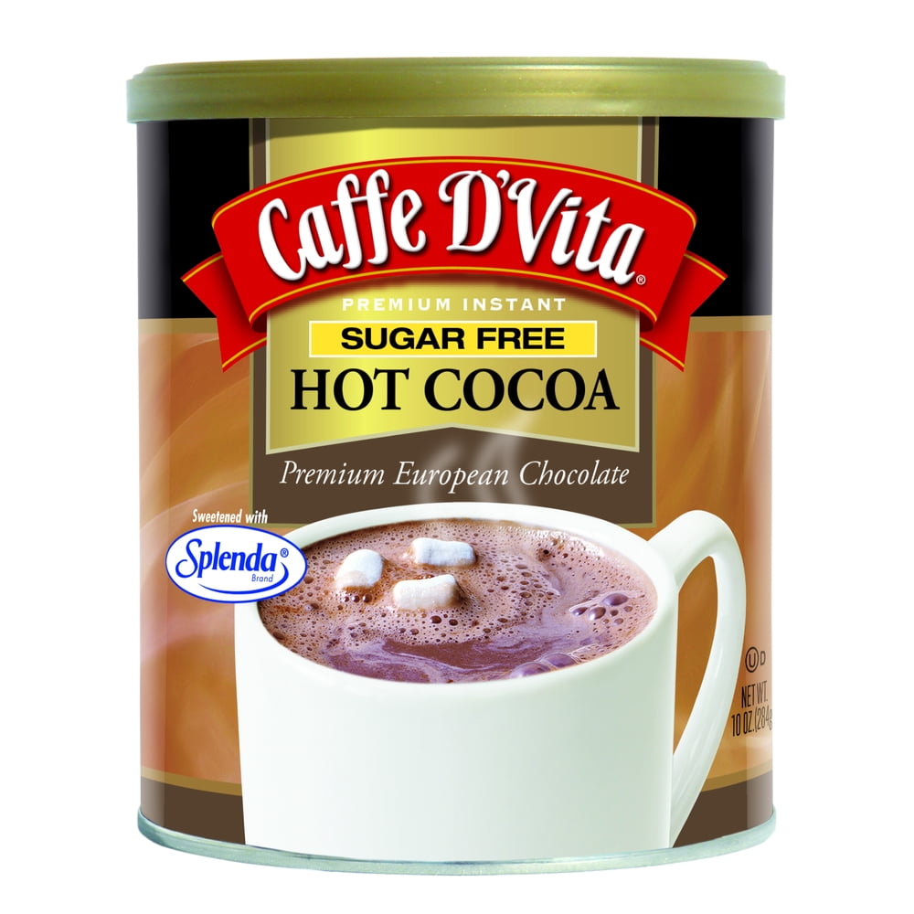 CAFFE D'VITA SUGAR FREE HOT COCOA MIX