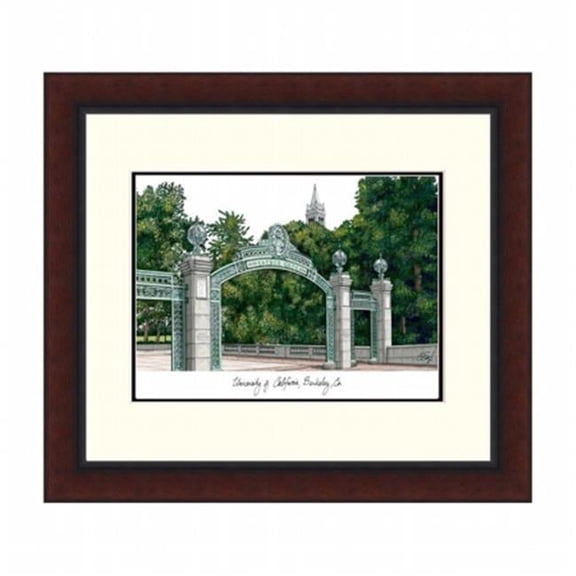 Campusimages CA945LR University of California Berkeley Legacy Alumnus Framed Lithograph