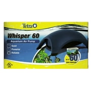 Tetra Whisper Aquarium Air Pumps Whisper 60 - 2 Outlets - (Up to 60 Gallon Aquariums)