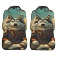 thumbnail image 5 of Fotbe Forest Maple Leaf Husky Pattern Automotive Seat Covers for Cars Trucks and SUVs – Car Seat Covers for Front Seats,Protective Seat Covers,Vehicle Seat Covers, Set of 2, 5 of 9