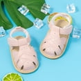 thumbnail image 6 of Meckior Baby Boys Girls Sandals Infant Closed Toe Crib Shoes for First Walkers 0-24 Months, 6 of 7