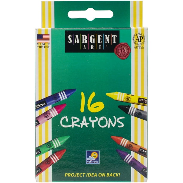 Sargent Art Crayons16/Pkg