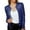 Navy, variant on ZICTH Cardigans for Women Fashion Color Matching Sequin Short Casual Coat Cardigan Sweaters