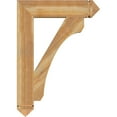 thumbnail image 3 of Ekena Millwork 6"W x 30"D x 42"H Legacy Arts & Crafts Rough Sawn Bracket, Western Red Cedar, 3 of 4