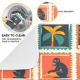 thumbnail image 2 of Yayeee Dish Drying Mat for Kitchen Counter 18"x24" Microfiber Absorbent Pad, Jungle Stamp, 2 of 7