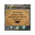 thumbnail image 4 of No Soliciting Doormat | Welcome Mat | 24 x 16 | Witchy Doormat | Dark Humor | Macabre | Gothic Doormat | Funny Doormat | Old Gods，front door mat indoor entrance, 4 of 4