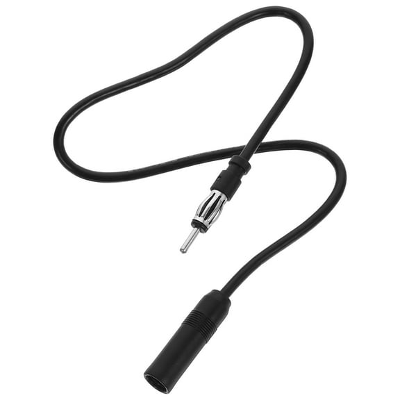 Car Radio Antenna Extension Cable AM Set Male Female Stereo Connection Line
