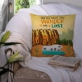 thumbnail image 3 of Carolines Treasures VHA3027PW1414 RV Camper Camping Wander Fabric Decorative Pillow, 3 of 4