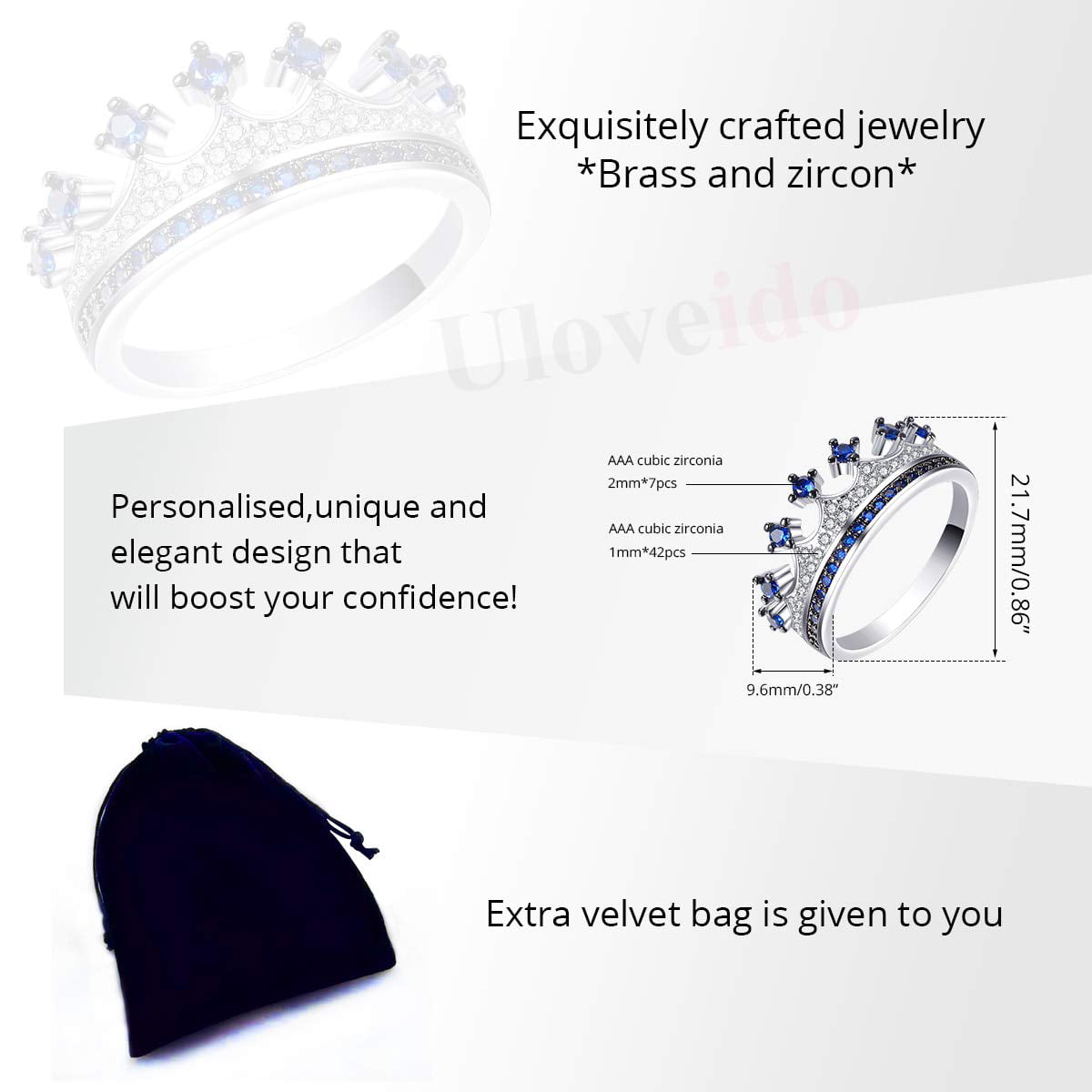 Crown Design Ring | SHEIN USA