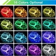 thumbnail image 4 of 100 LEDs Rope Lights 16 Colors String Light DIY Wide Application Lamp Home Garden Wedding Christmas Decoration, 4 of 8