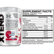 XTEND Original BCAA Powder, Sugar Free Post Workout Muscle Recovery Drink with Amino Acids and 7g BCAAs, Airheads Cherry Flavor, 30 Servings