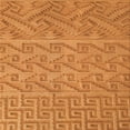 thumbnail image 1 of Ahgly Company Indoor Square Patterned Orange Red Orange Area Rugs, 7' Square, 1 of 6