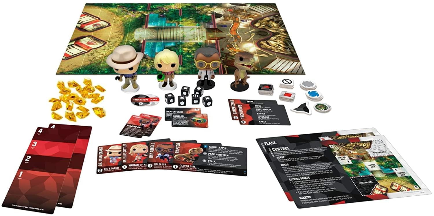 POP! Funkoverse Jurassic Park 100 Jeu De Stratégie Ensemble De Base