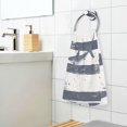 thumbnail image 3 of Yayeee 100% Cotton Hand Towels for Bathroom 16" x 28" Soft Absorbent Kitchen Towel, Light Sharks, 3 of 7