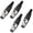 3Pin XLR Female, variant on 3Pin Mini XLR Connector TA4F Adapter Female Plug Mic Microphone Audio Connector,Mini XLR Cable Ends Replacement F-Plug Audio