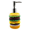 thumbnail image 2 of Cute Donut Soap Dispenser Hand Soap Dispenser for Bathrooms Kitchen Countertops Hamburger, 2 of 8