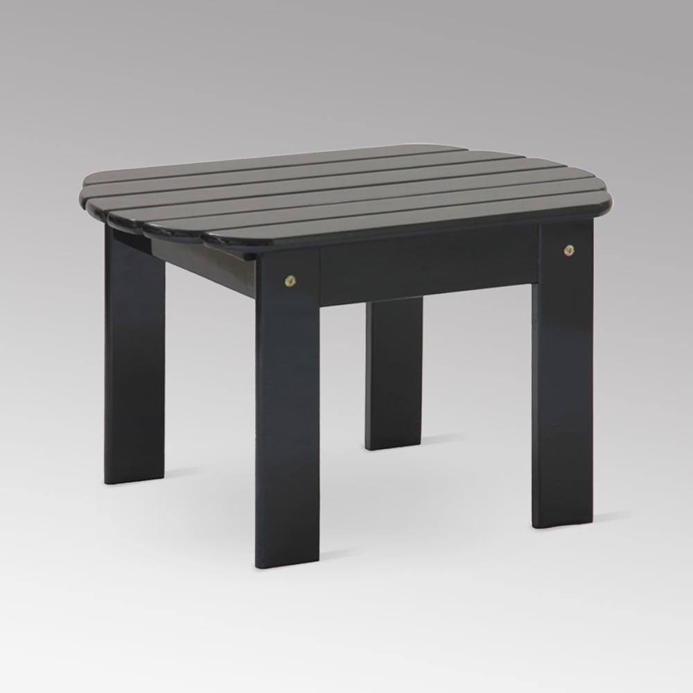 Mainstay Adirondack Side Table, Black